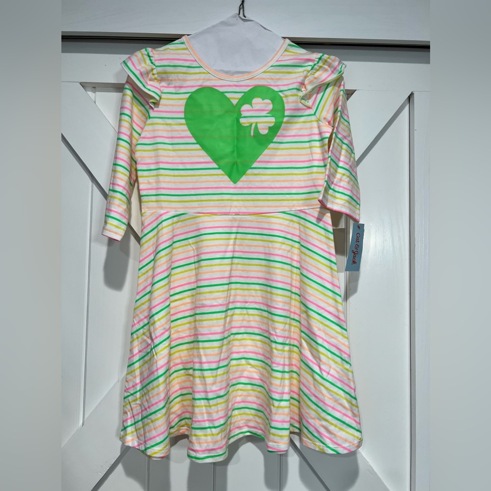 NWT Cat & Jack St. Patrick’s Day ☘️ Dress…Size 10/12
